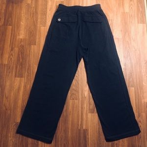 LULULEMON Mens 26 x 27 small black kung fu pants